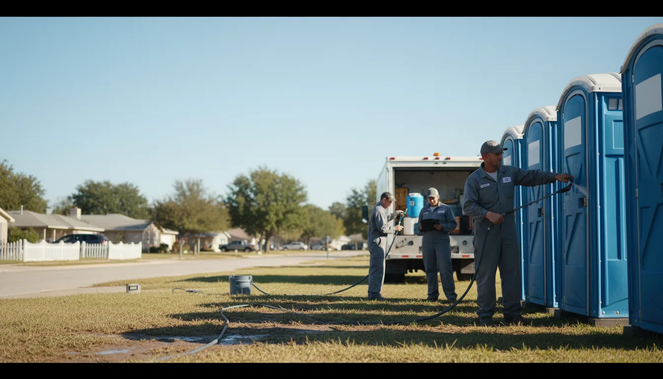 Long-Term Portable Toilet Rental in Somerdale, OH near me